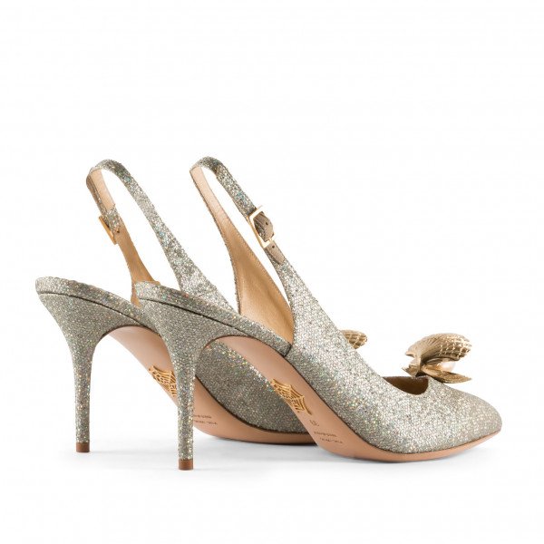 Charlotte Olympia Desi Pearl Slingback Pumps