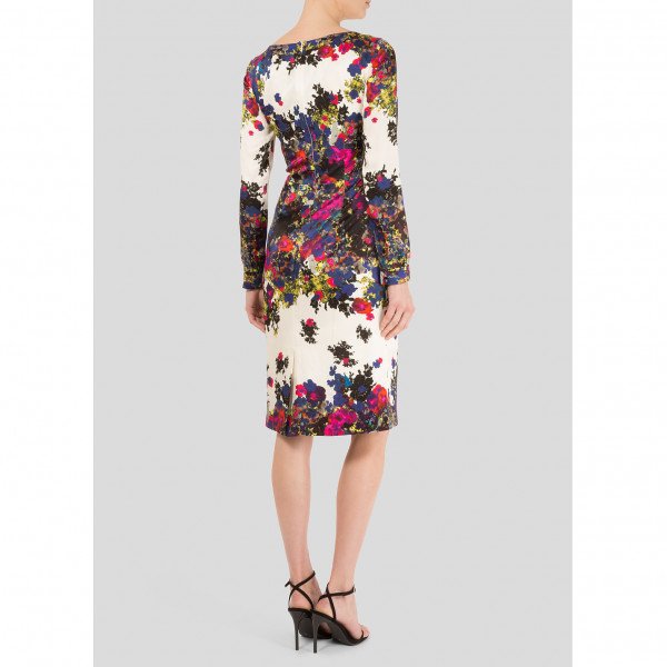 Erdem Multicolour Floral Silk Dress