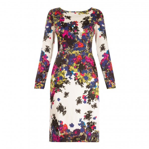 Erdem Multicolour Floral Silk Dress