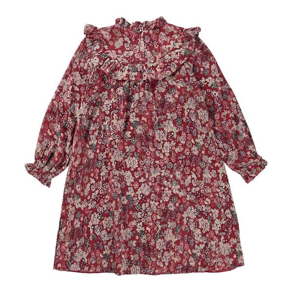 Molo Kids Clair Dress in Velvet Bloom