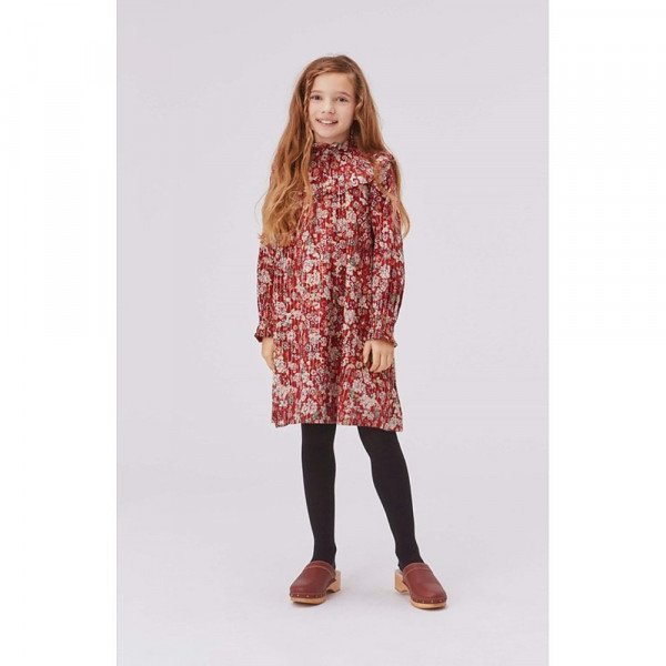 Molo Kids Clair Dress in Velvet Bloom