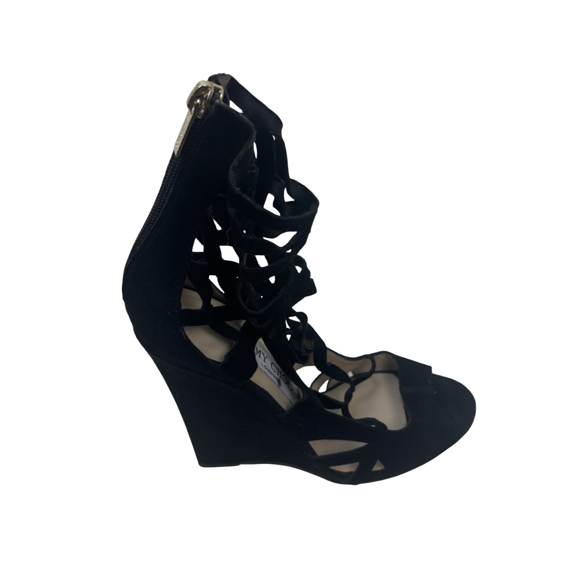 Jimmy Choo Cage Wedge Sandals
