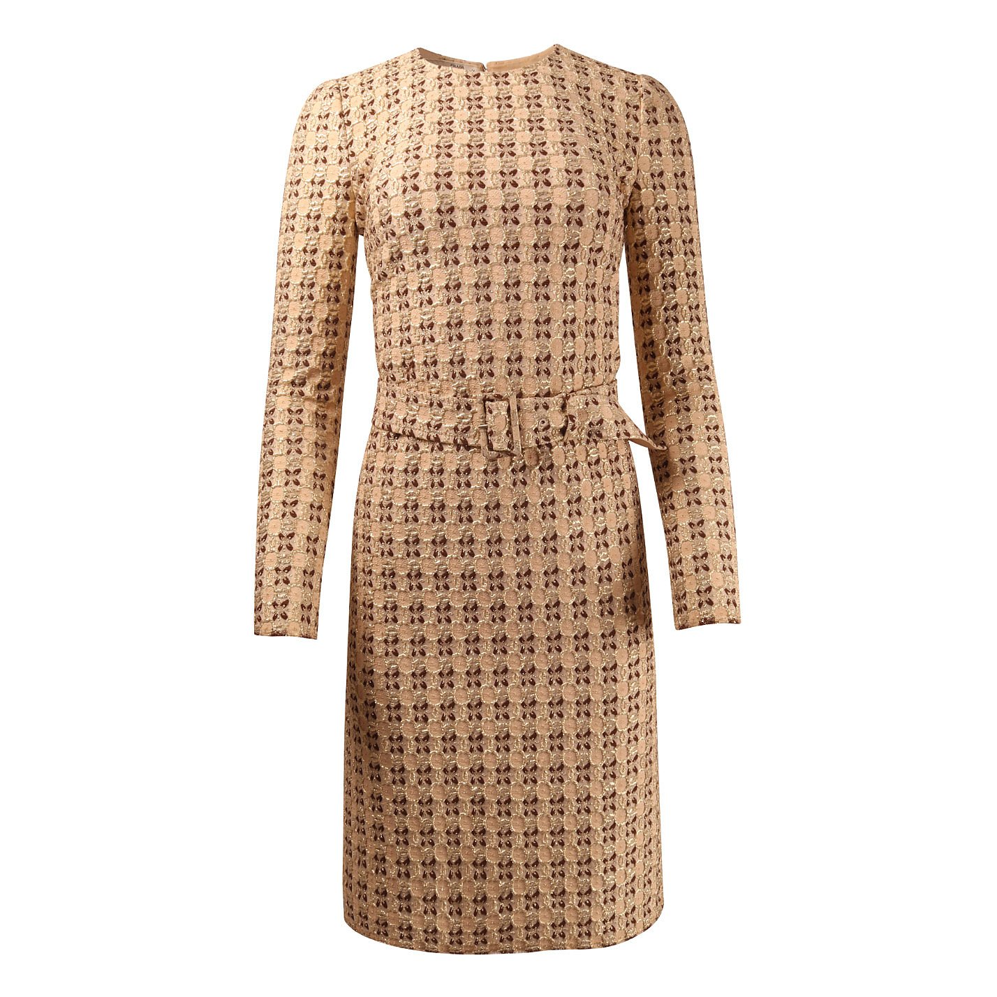 PRADA Metallic Woven Dress