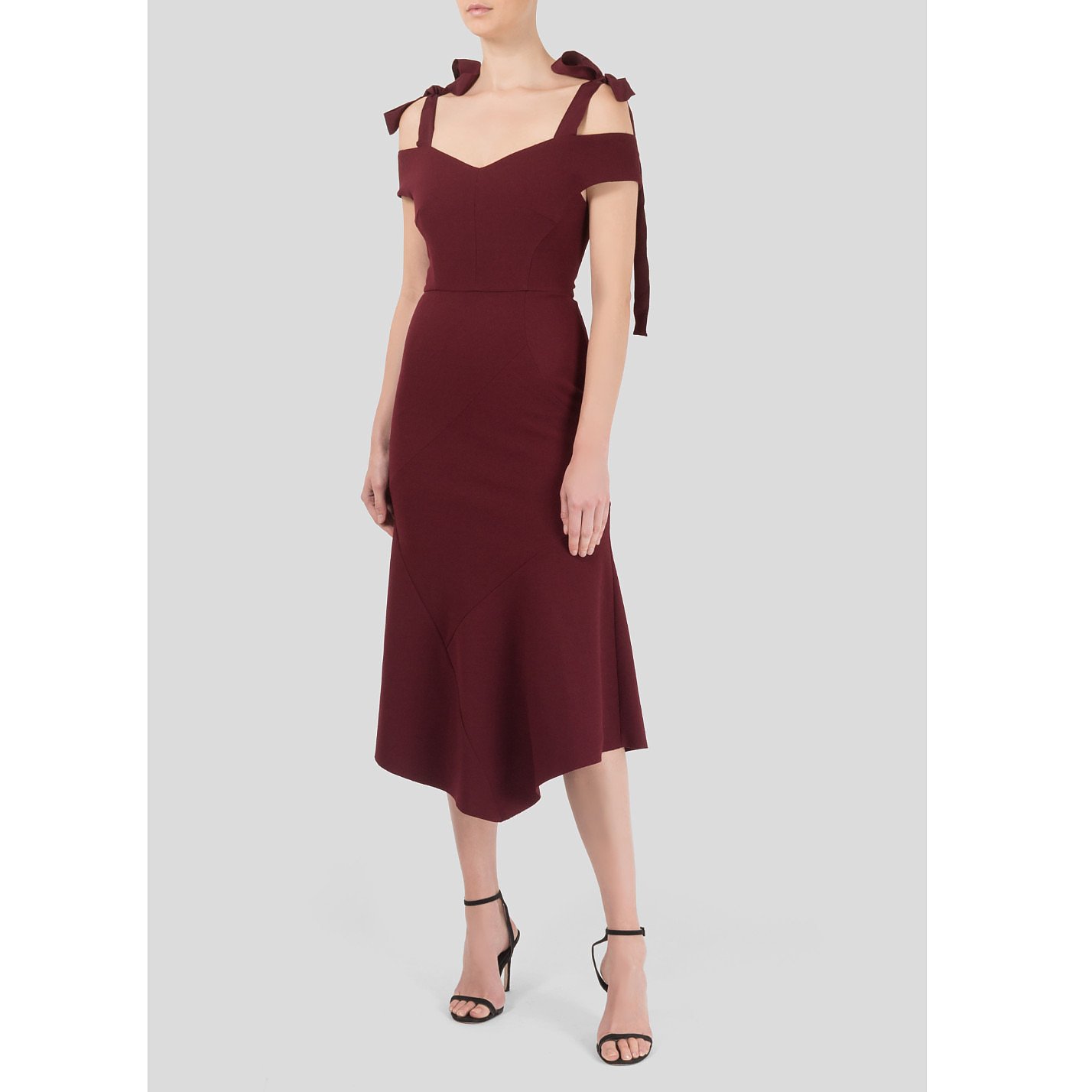 rebecca vallance one shoulder dress