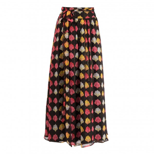 Dhela Flower Print Maxi Skirt