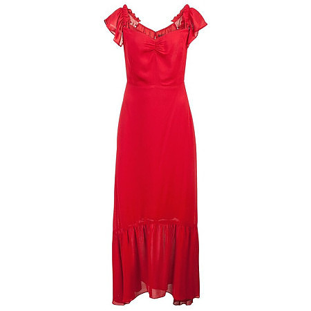 Reformation butterfly dress sales red