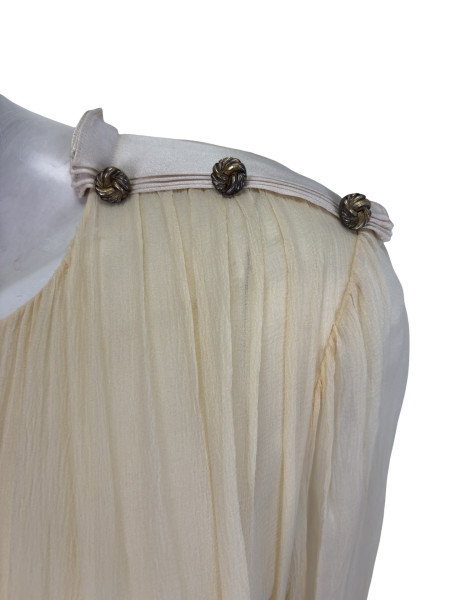 Chloé Chloe Pleated Silk Dress