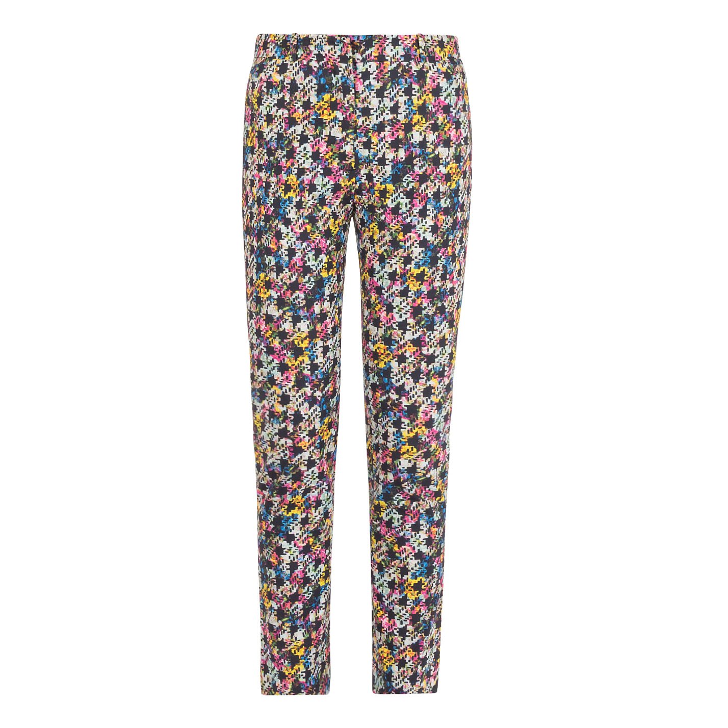 Erdem Printed Skinny-Leg Trousers