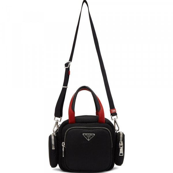 PRADA Nylon Cargo Top Handle Bag