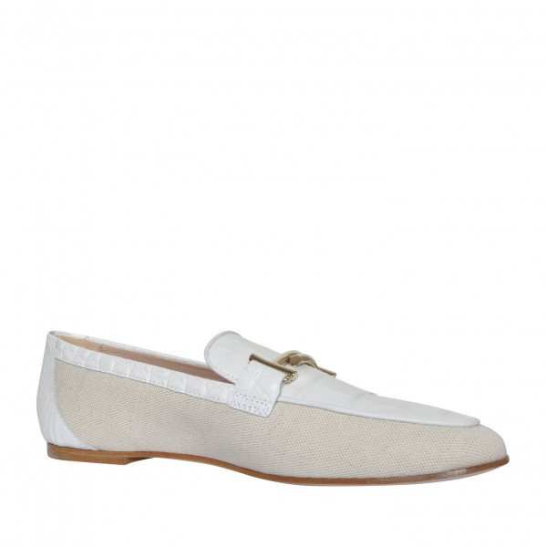 Tod's snakeskin hot sale loafers