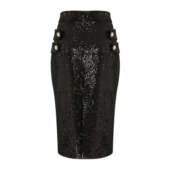 Melis Kaptanoglu Memoire Sequin Skirt