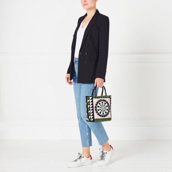 Lulu Guinness Bullseye Bibi Tote