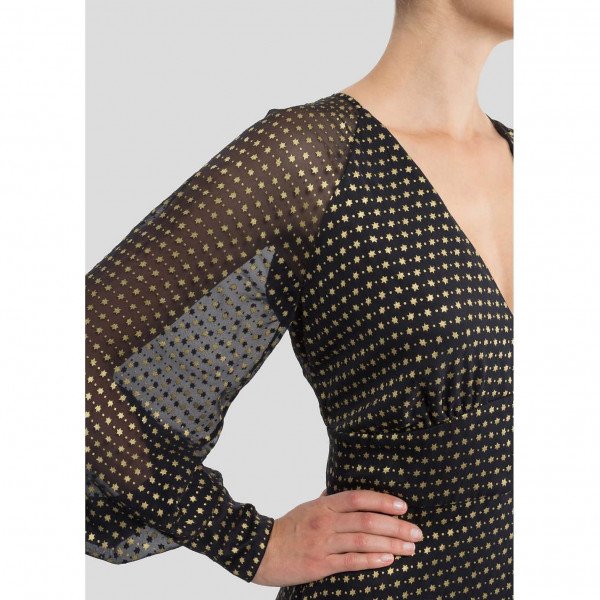 Beulah Rashmi Devore Midi Dress