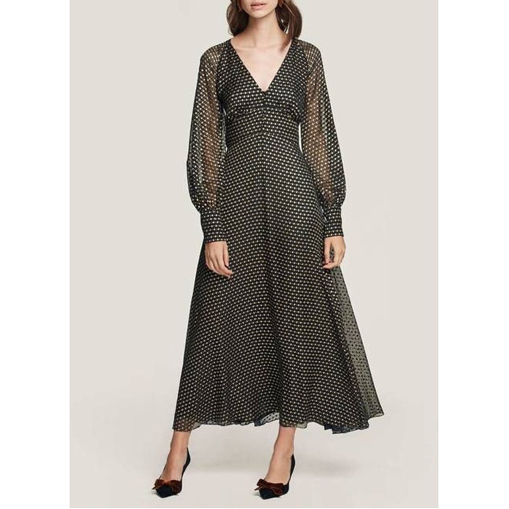 Beulah Rashmi Devore Midi Dress