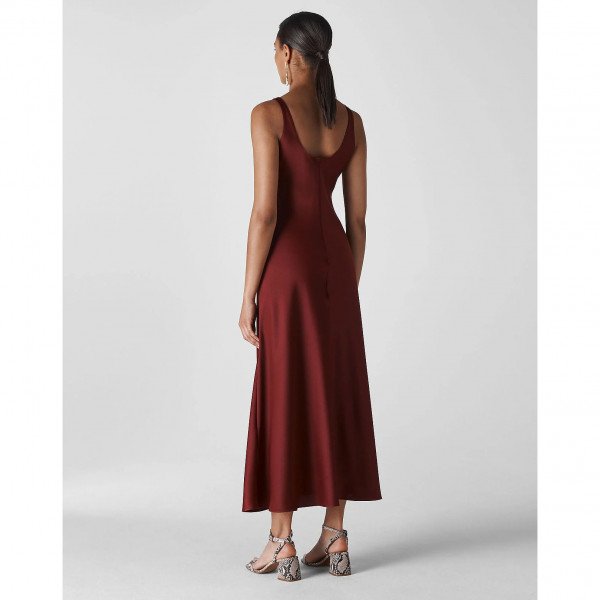 Whistles Pippa Satin Slip Dress