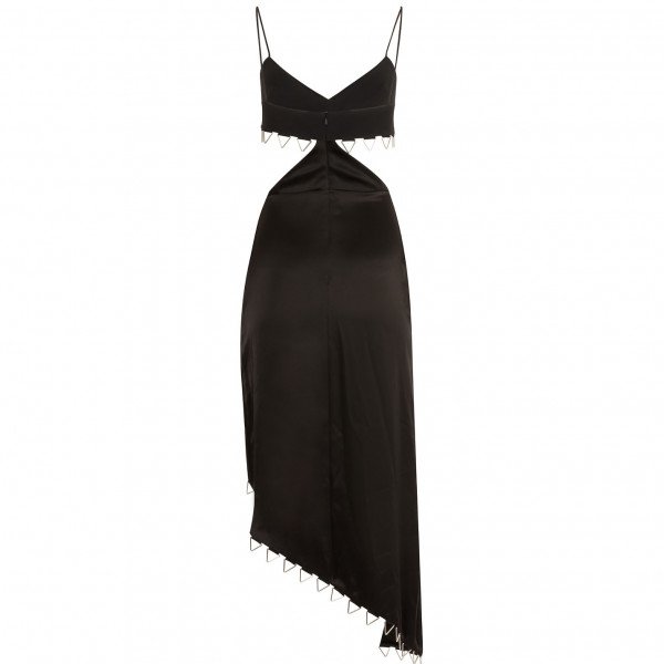 David Koma Cutout Asymmetric Triangle Dress