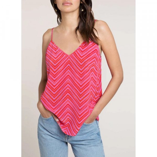 Beulah Anjali Chevron Camisole Top
