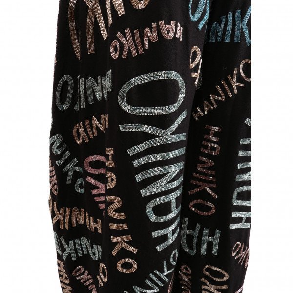 Haniko Sequin Wide Leg Joggers