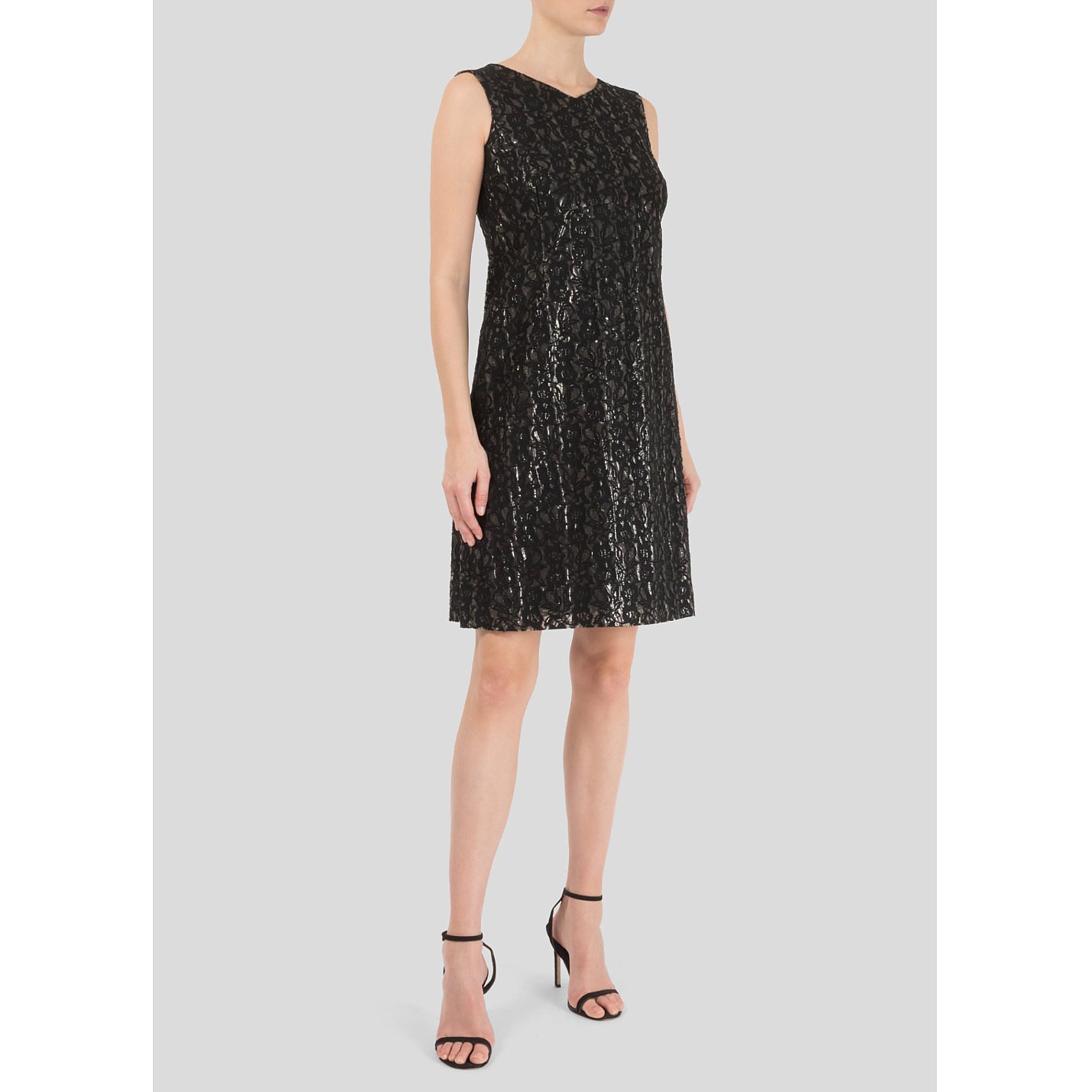 John Rocha Lace PVC Mini Dress