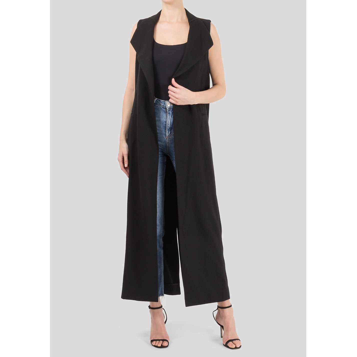 Amanda Wakeley Tailored Sleeveless Coat