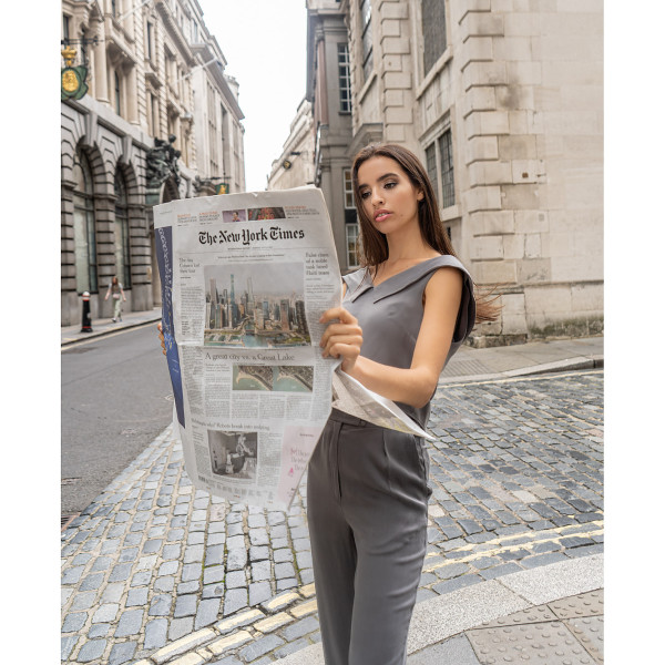 FEMPONIQ Viscose and Cupro-Blend Pant