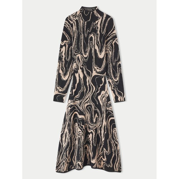 Jigsaw Rock Swirl Knitted Dress