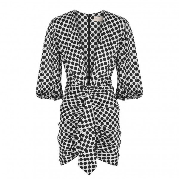 Alexandre Vauthier Polka Dot Mini Dress