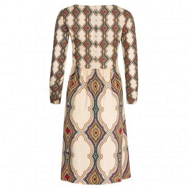 Dhela Pattern-Print A-Line Dress