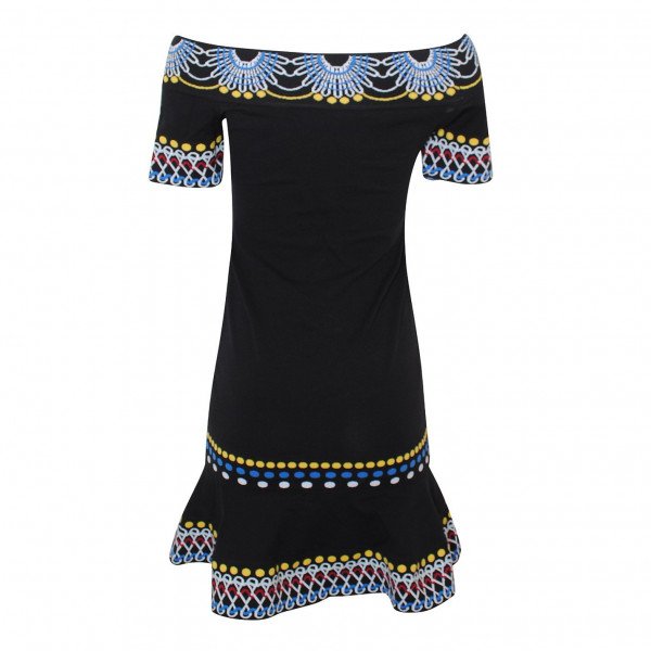 Peter Pilotto Off-The-Shoulder Knit Dress