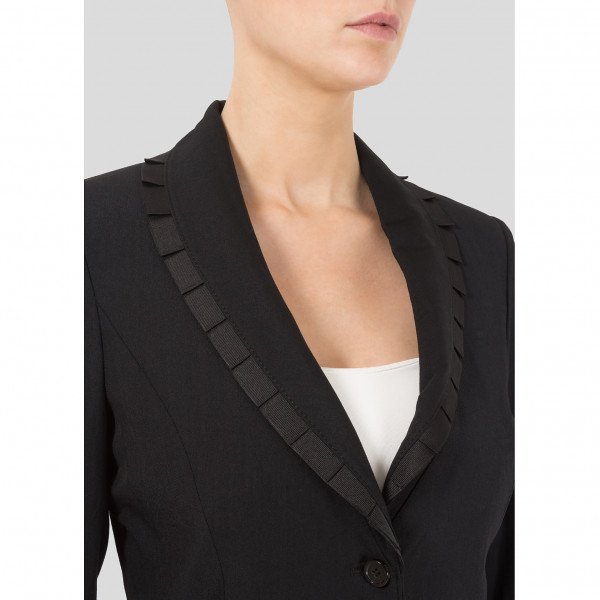 Elie Tahari Blazer With Padded Shoulders