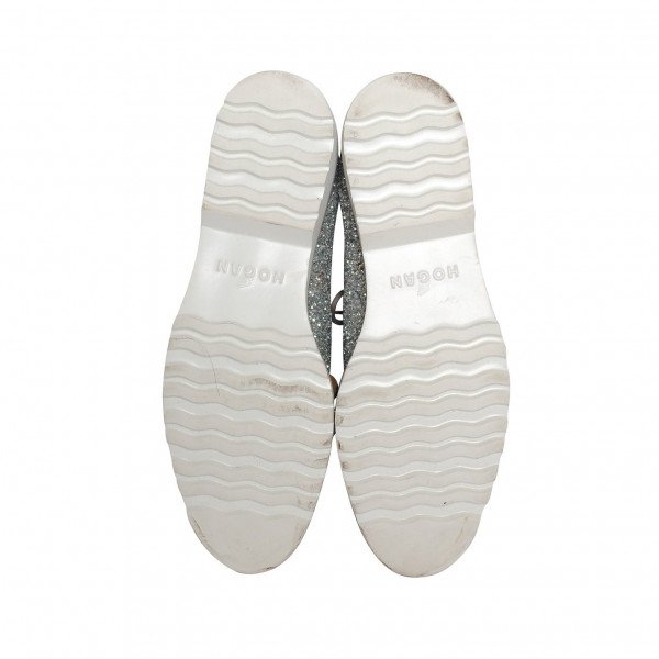 Hogan Glitter Oxford Flats