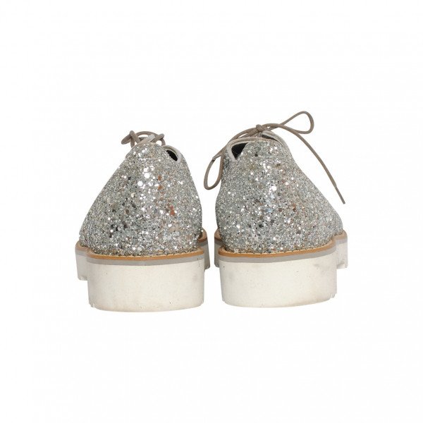 Hogan Glitter Oxford Flats