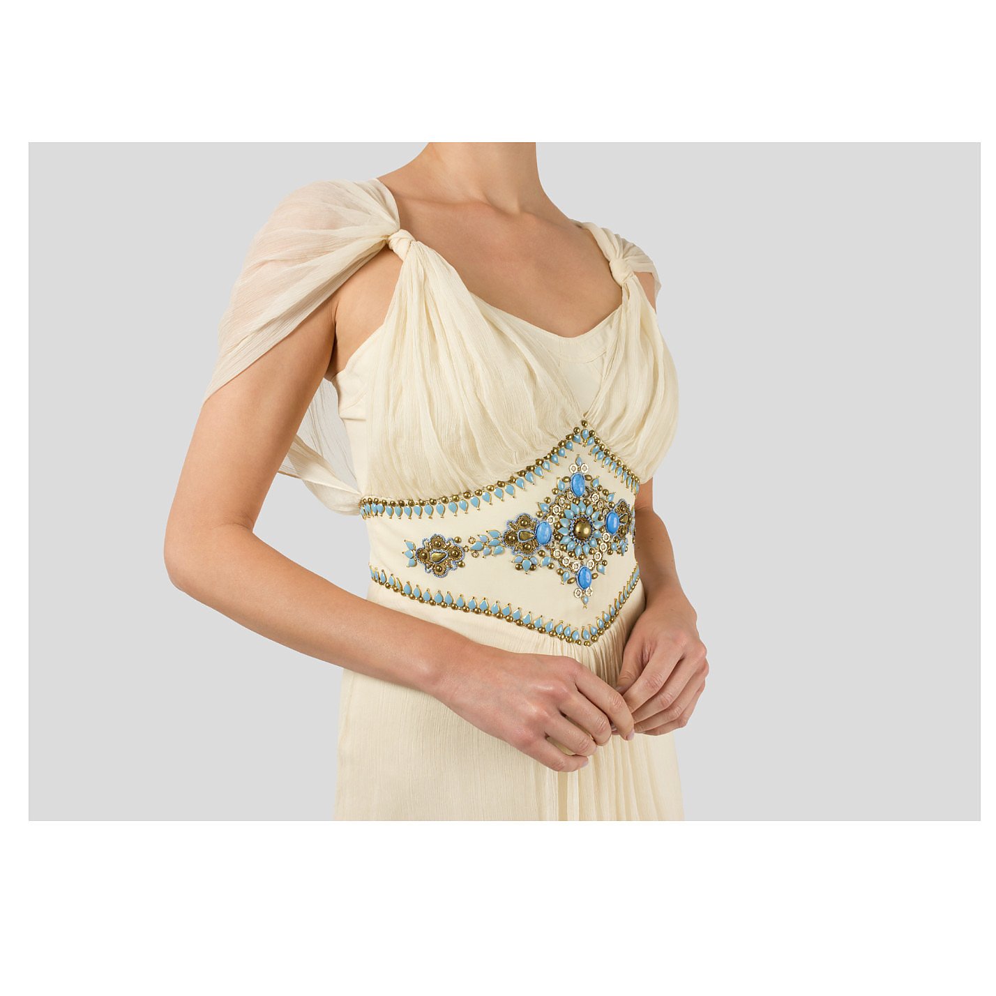 Temperley London Grecian Style Mini Dress