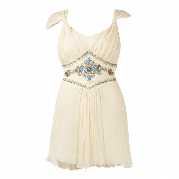 Temperley London Grecian Style Mini Dress