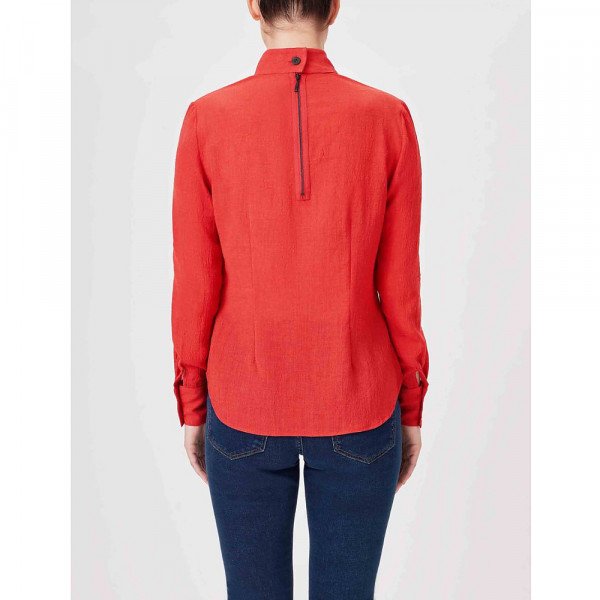 Cefinn Riley Funnel Neck Blouse