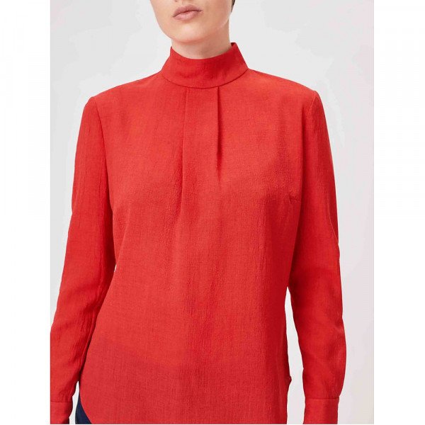 Cefinn Riley Funnel Neck Blouse