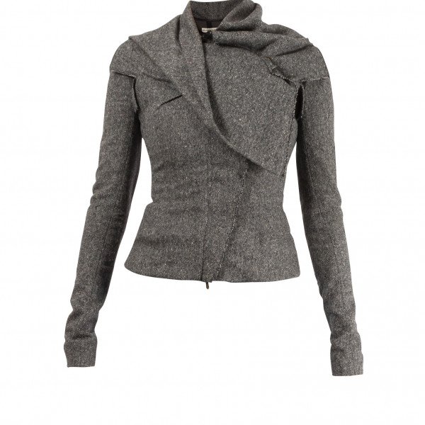 Roland Mouret Fitted Jacket with Asymmetric Collar