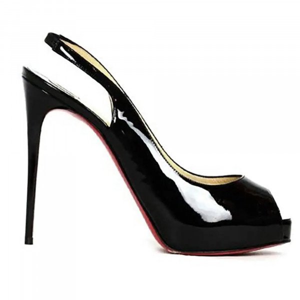 Rent Buy Christian Louboutin Peep Toe Stiletto Pumps