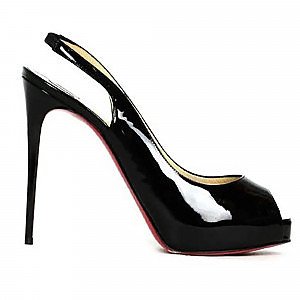 Rent Christian Louboutin Peep Toe Stiletto Pumps