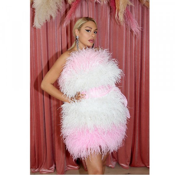 Bobbie feather sale pearl dress