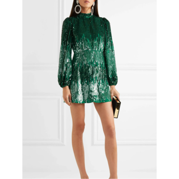 Rixo sequin dress discount