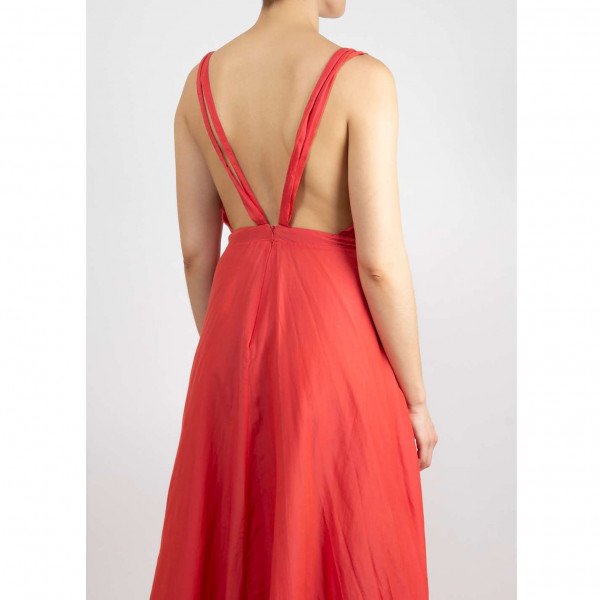 Kalita Drawstring Maxi Dress