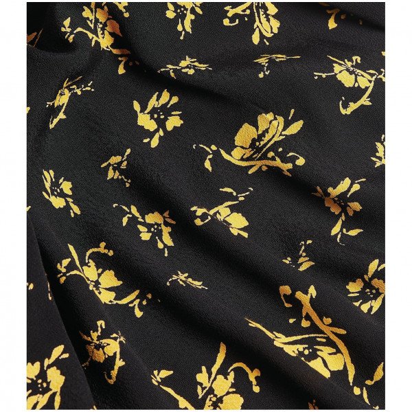 Ganni Floral Wrap Dress