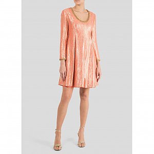 Rent Buy Oscar De La Renta Vintage Metallic Jacquard Dress