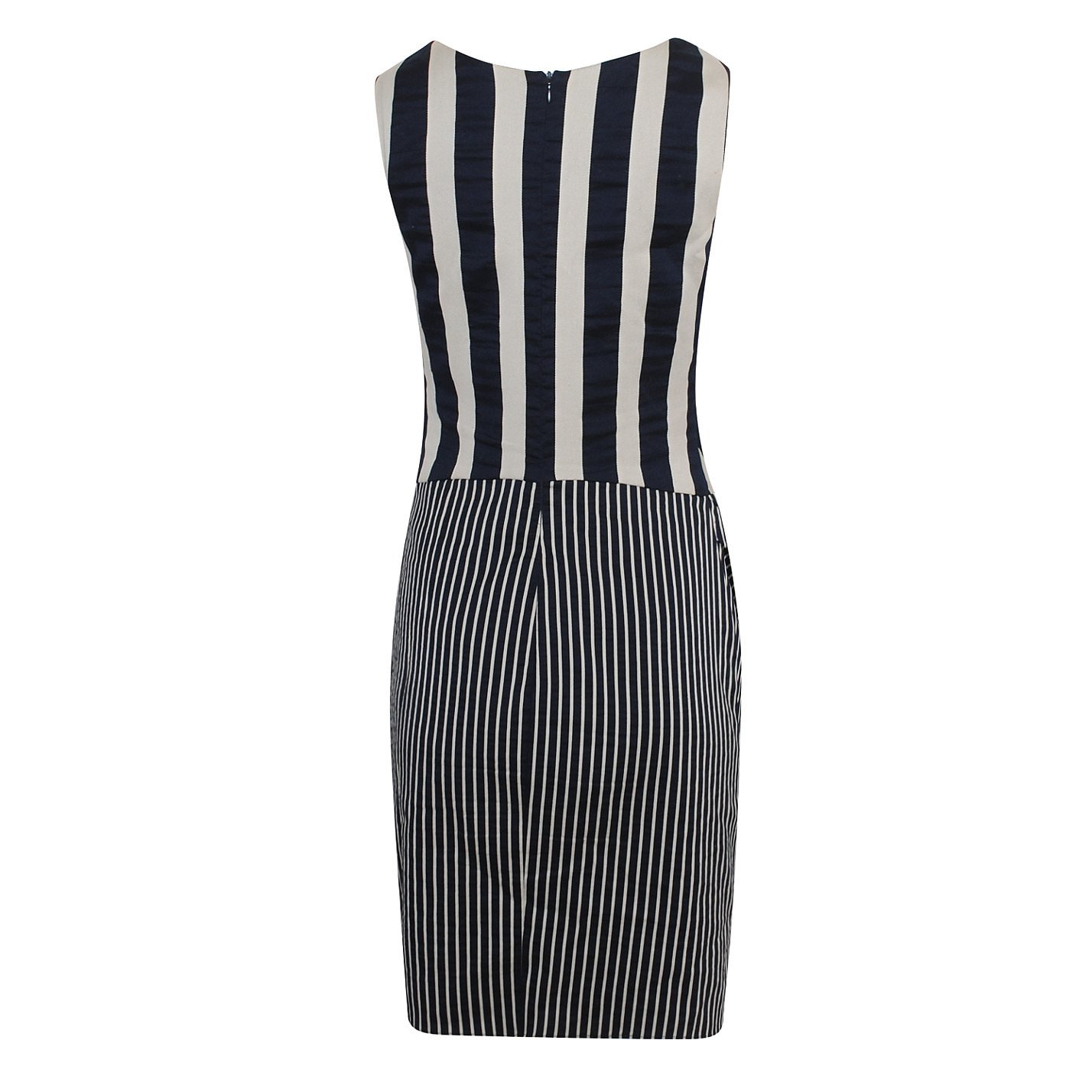 Emporio Armani Striped Sleeveless Dress