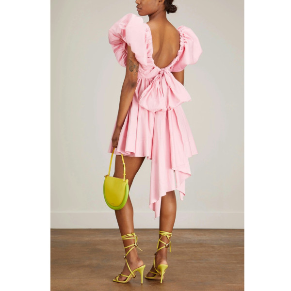 Aje Gretta Bow Back Mini Dress