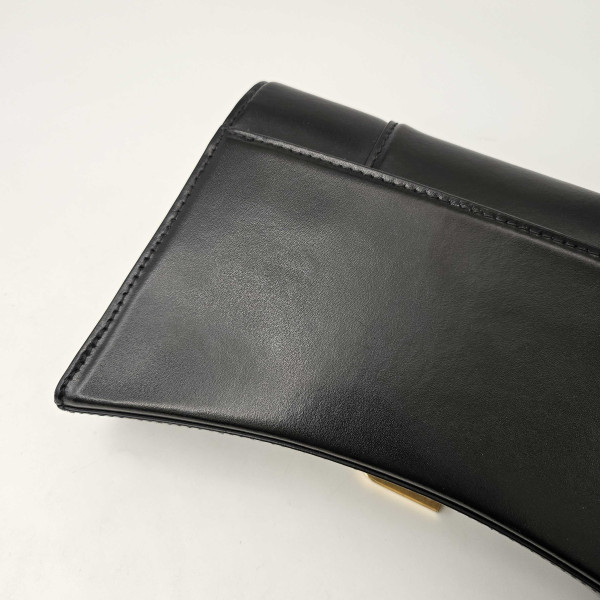 Balenciaga Hourglass Chain Bag in Black