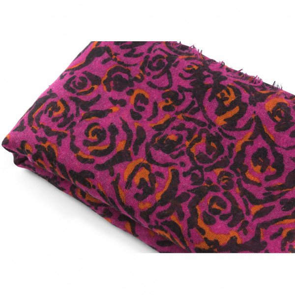 Dior Rose Print Scarf