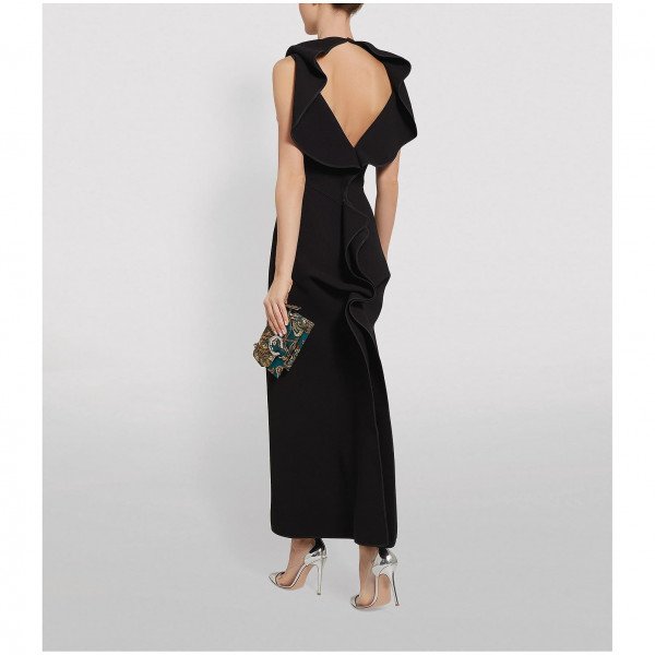 Maticevski Insecta Zip-Front Midi Dress