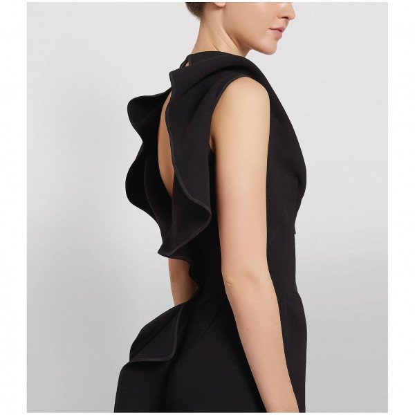 Maticevski Insecta Zip-Front Midi Dress